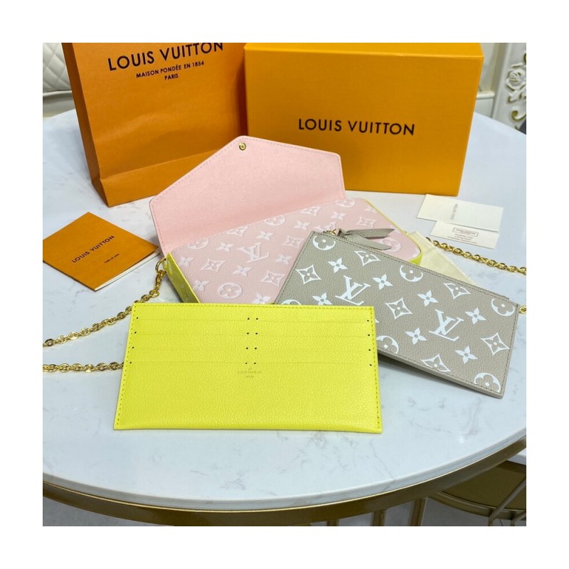 Louis Vuitton Monogram Empreinte Leather Felicie Pochette M81359