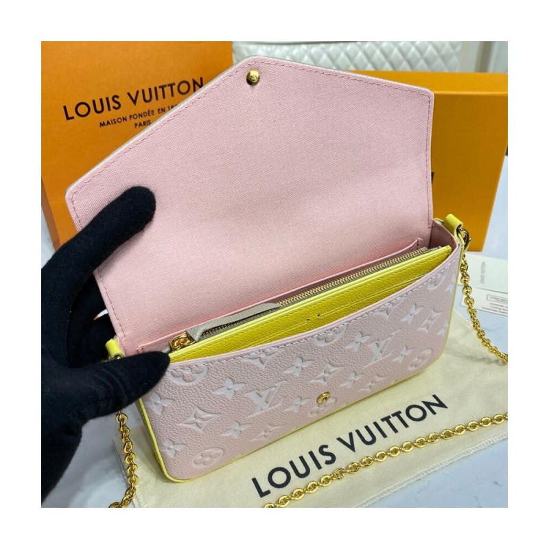 Louis Vuitton Monogram Empreinte Leather Felicie Pochette M81359