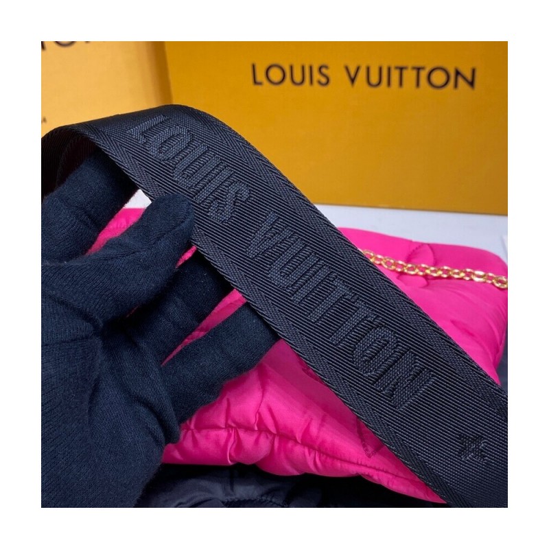 Louis Vuitton Econyl Maxi Multi Pochette Accessoires M58980 Black/Fuchsia