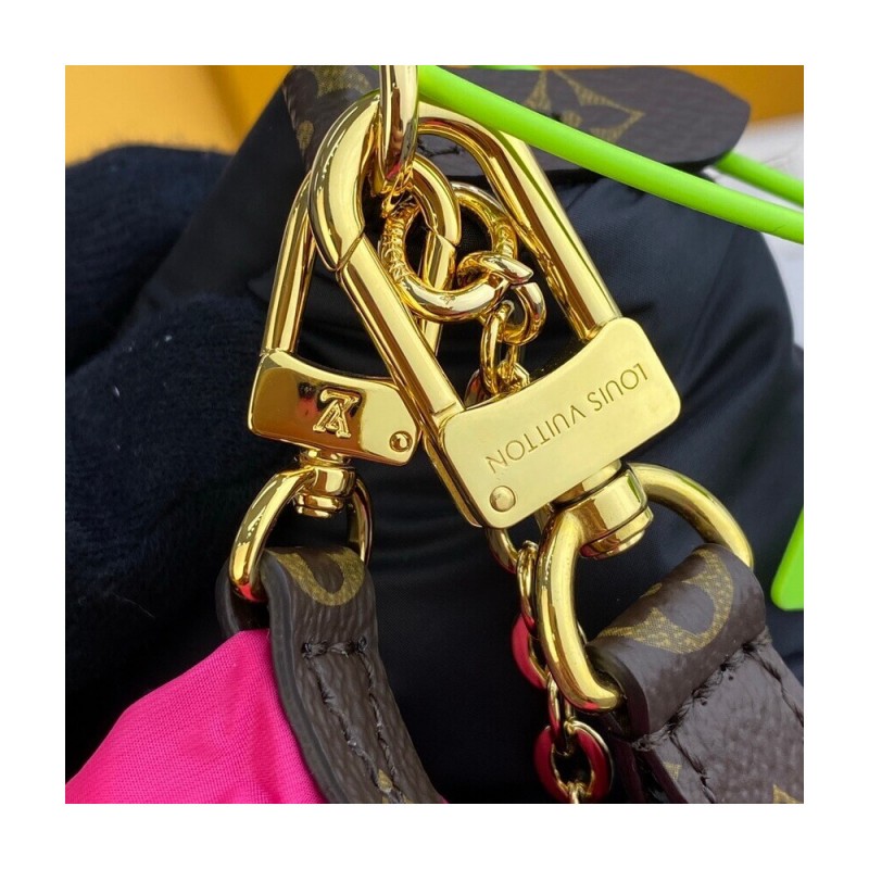 Louis Vuitton Econyl Maxi Multi Pochette Accessoires M58980 Black/Fuchsia