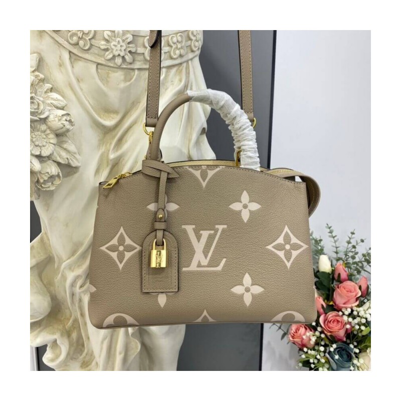 Louis Vuitton Bicolor Monogram Empreinte Leather Petit Palais M58914