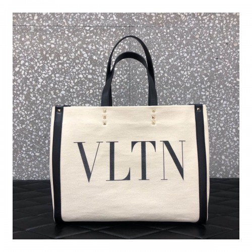 Valentino Garavani VLTN Grande Plage Small Tote Bag 90033