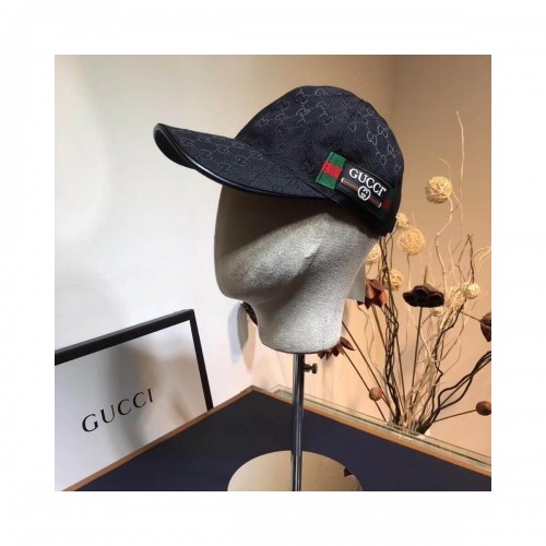 Gucci Original GG Canvas Baseball Hat With Web 200034