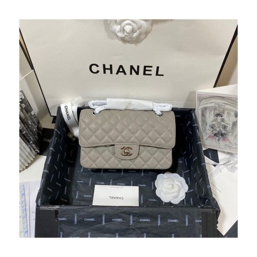Chanel Small Classic Double Flap Bag A01113 Caviar Calfskin