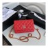 Chanel Zirconium Crystal CC Logo Wallet on Chain AP1943