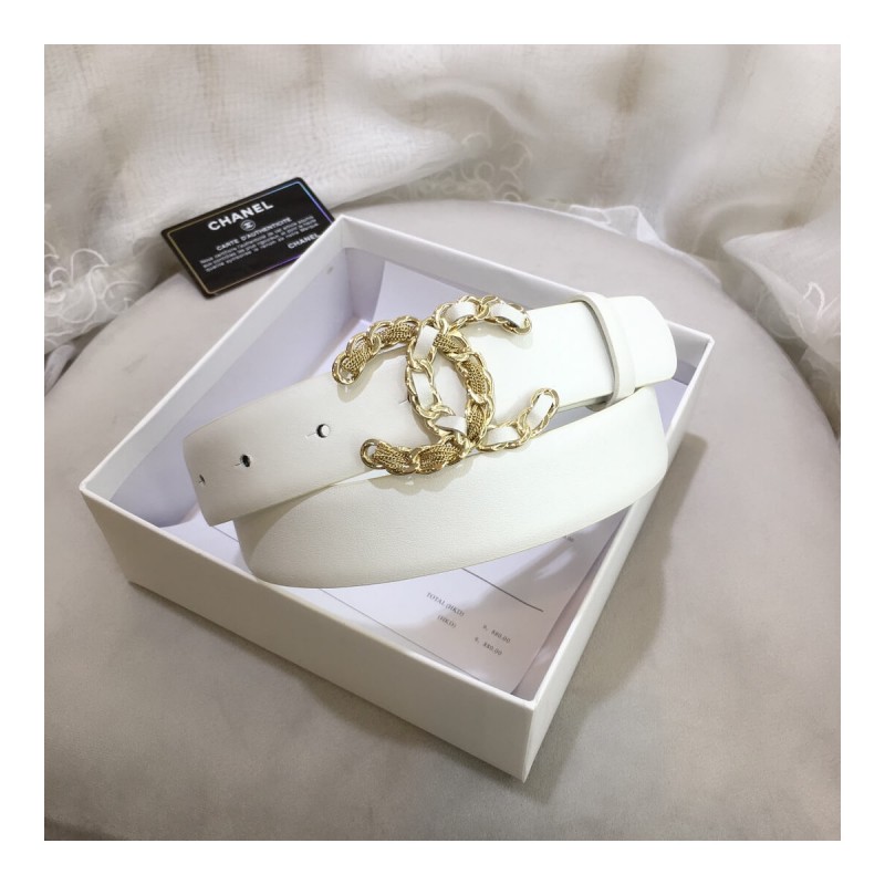 Chanel Double C 30mm Belt 6606