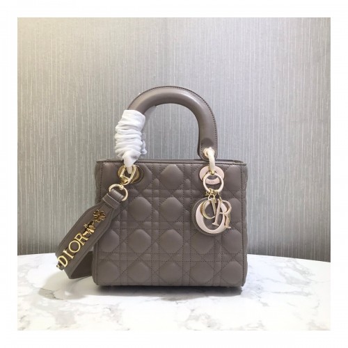 Christian Dior Lambskin My ABCdior Lady Dior Bag M0538