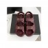 Chanel Woven CC Velcro Sandals 261155