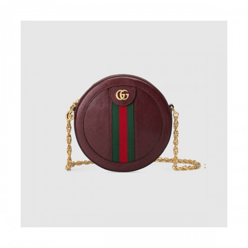 Gucci Ophidia Mini Round Shoulder Bag 550618