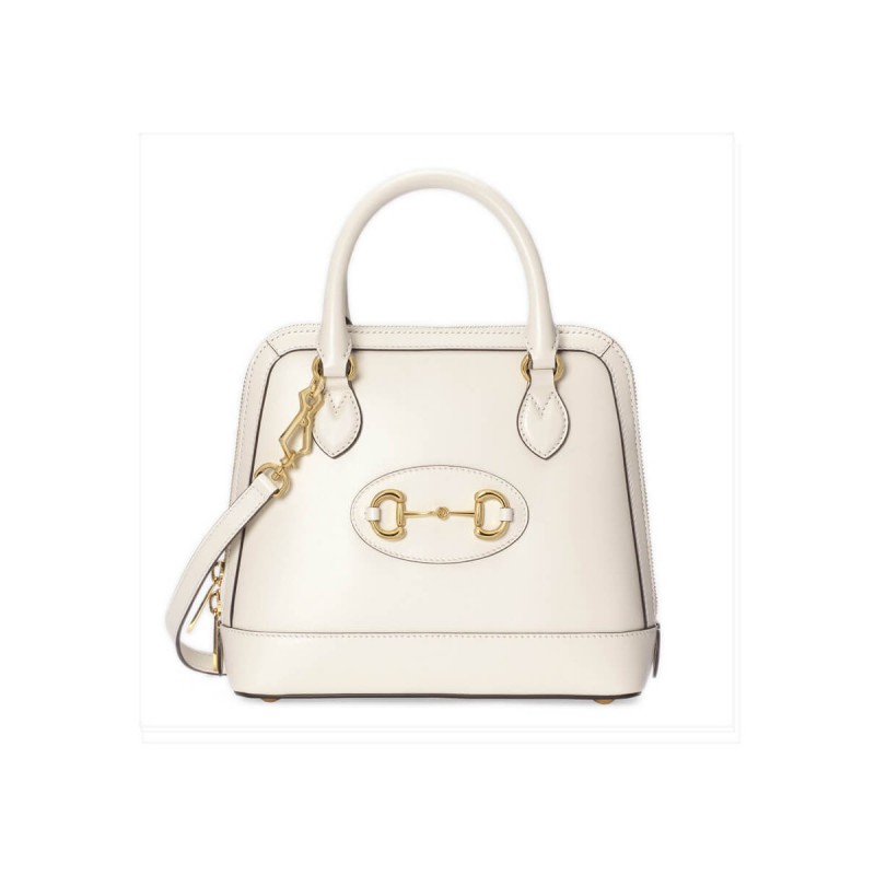 Gucci 1955 Horsebit Leather Small Top Handle Bag 621220