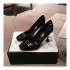 Chanel Crocodile Patent Pumps G35827