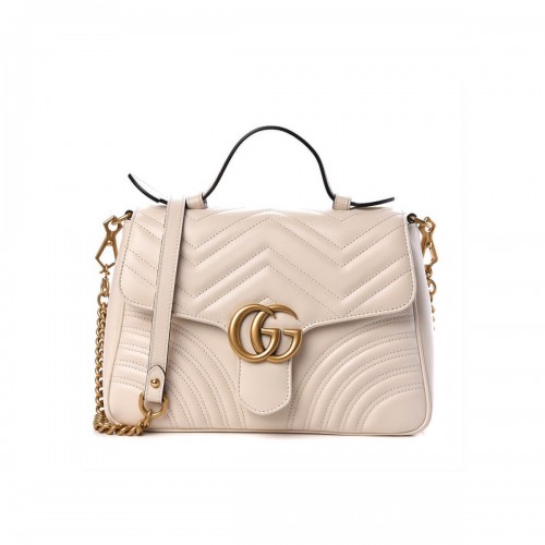Gucci GG Marmont Matelasse Top Handle Bag 498110