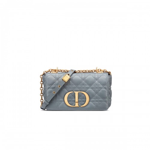 Dior Small Caro Bag Supple Cannage Calfskin M9241