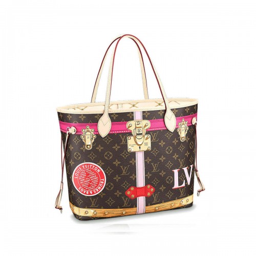 Louis Vuitton Summer Trunks Printed Neverfull MM M41390