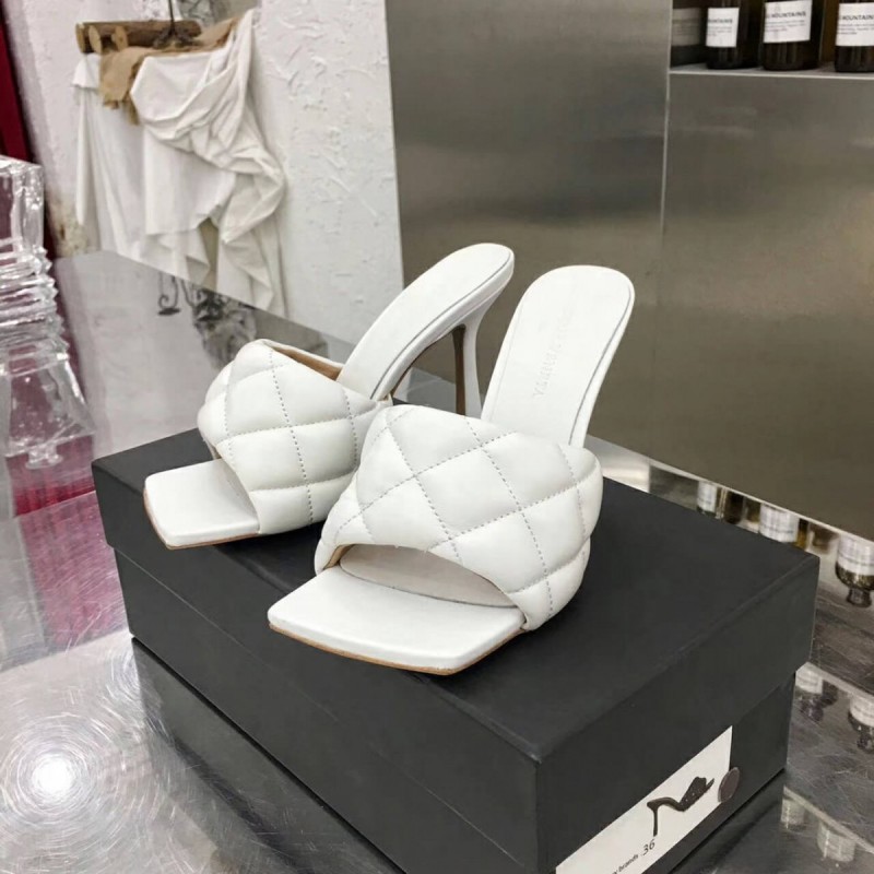 Bottega Veneta Puffy Dream Square Mules 592015