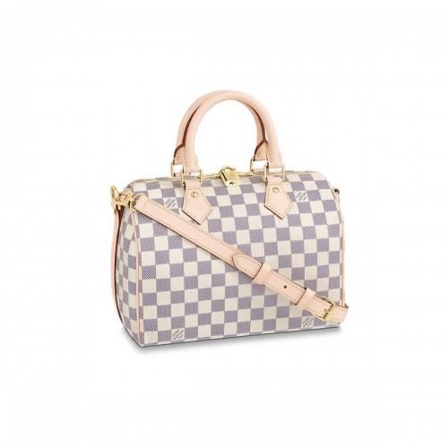 Louis Vuitton Damier Azur Canvas Speedy Bandouliere 25 N41374