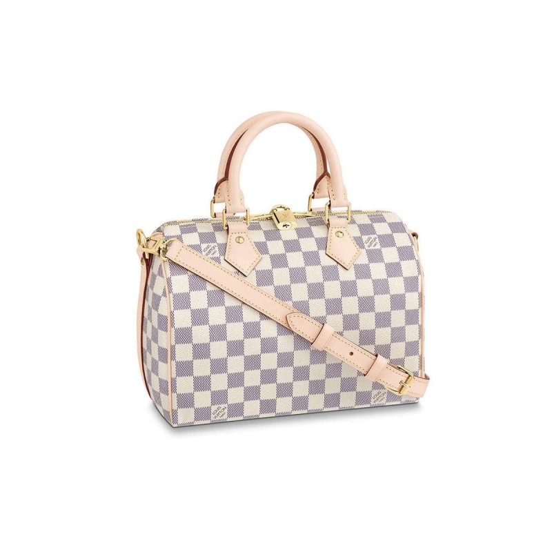 Louis Vuitton Damier Azur Canvas Speedy Bandouliere 25 N41374