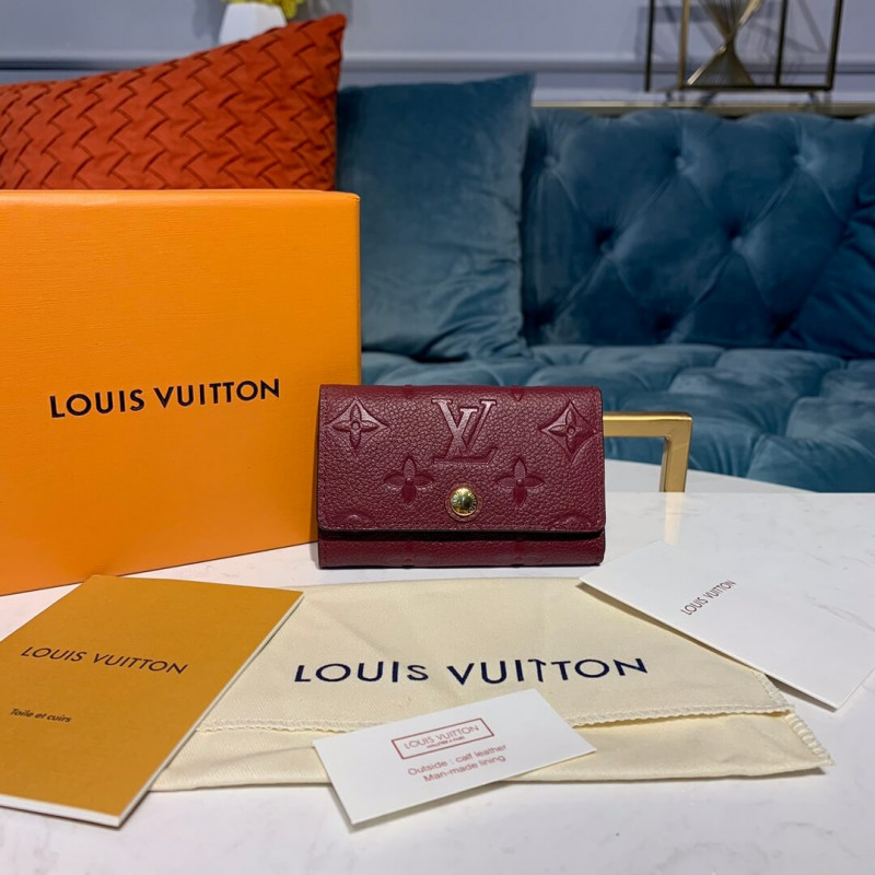 Louis Vuitton Monogram Empreinte 6 Key Holder M64421
