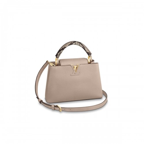 Louis Vuitton Taurillon Leather And Python Capucines BB N92039