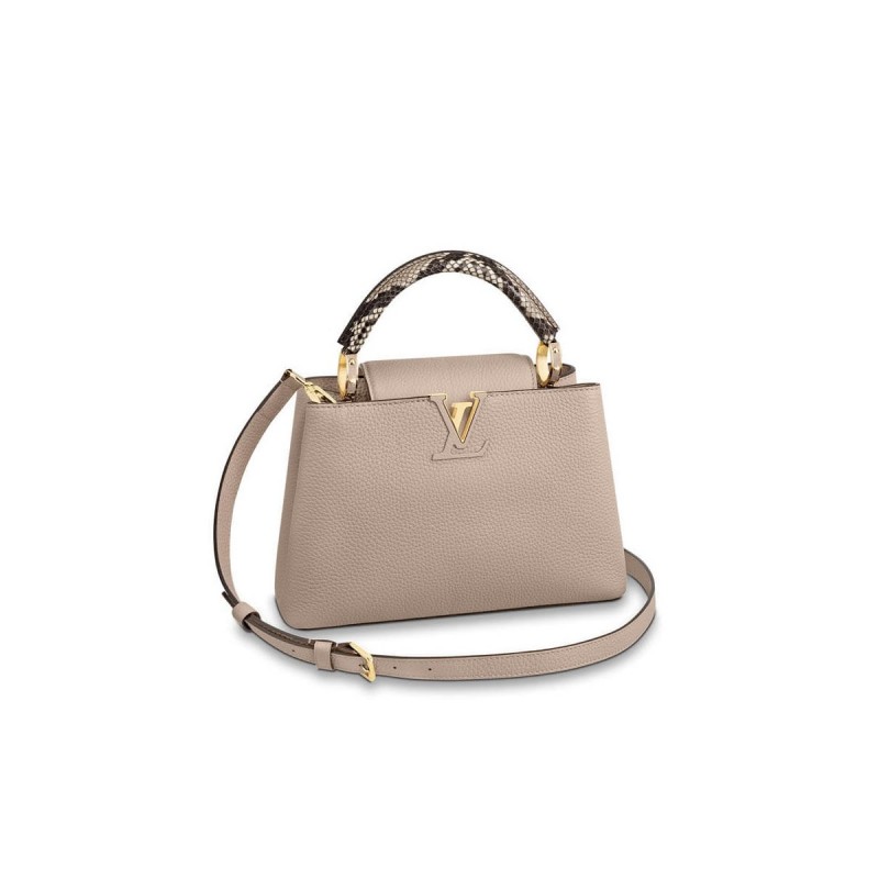 Louis Vuitton Taurillon Leather And Python Capucines BB N92039