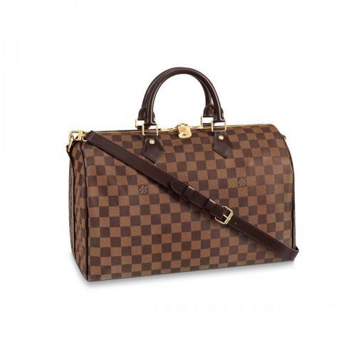 Louis Vuitton Damier Ebene Canvas Speedy Bandouliere 35 N41366
