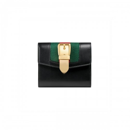 Gucci Sylvie Leather Wallet 476081