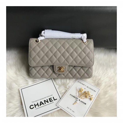 Chanel Caviar Calfskin Classic Flap Bag A01112