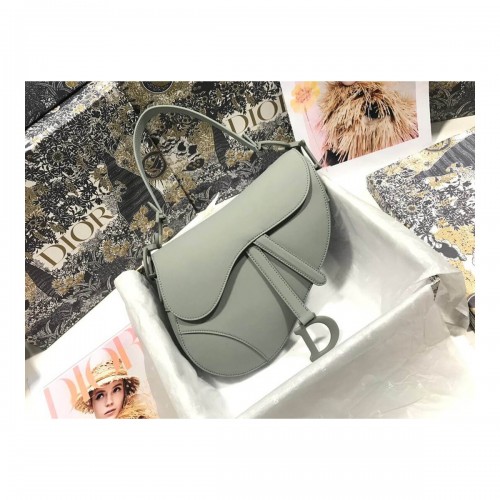 Christian Dior Saddle Bag in Ultramatte Calfskin M0446