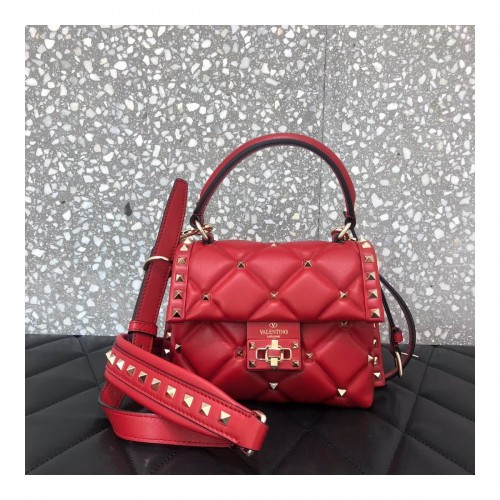 Valentino Garavani Candystud Mini Leather Shoulder Bag 0220