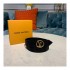 Louis Vuitton LV Circle 30mm Reversible Belt M0139W Gold