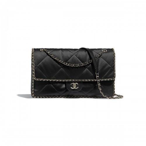 Chanel Satin Flap Bag AS1030