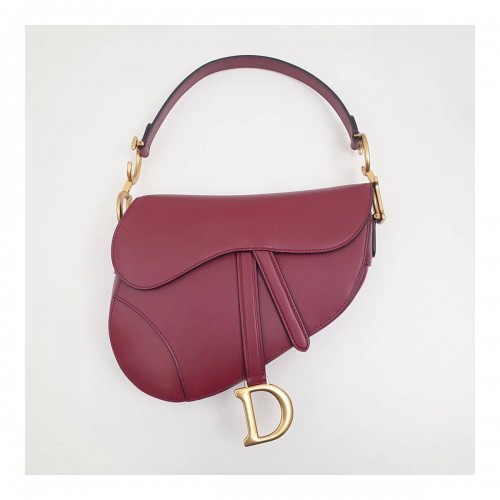 Christian Dior Smooth Calfskin Saddle Bag M0446