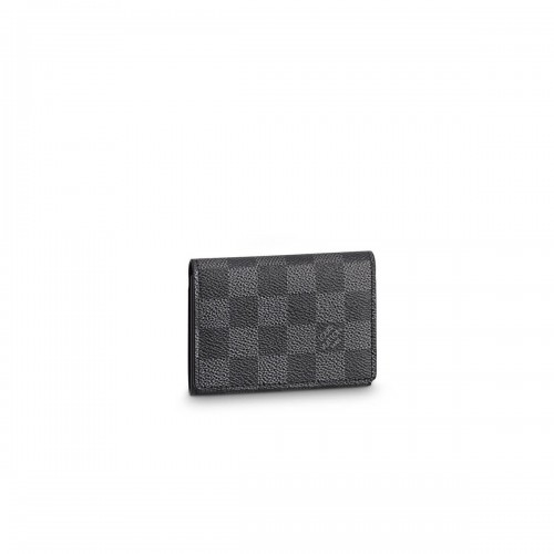 Louis Vuitton Damier Graphite Enveloppe Carte De Visite N63338