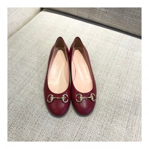Gucci Leather Ballerinas 473160