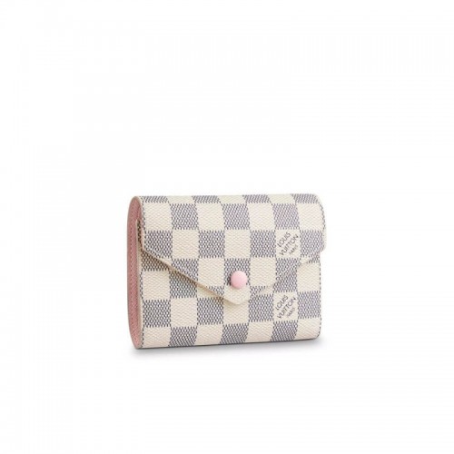 Louis Vuitton Damier Azur Canvas Victorine Wallet N58114