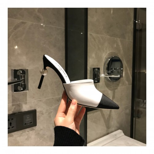 Chanel Pearl Mules G383421