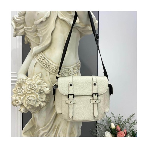 Louis Vuitton Taurillon Leather Christopher Messenger Bag