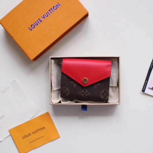 Louis Vuitton Monogram Canvas Zoe Wallet M63881 M62932 M62933
