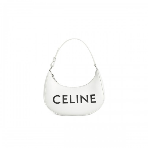 Celine Ava Bag In Smooth Calfskin With Celine Print 193953