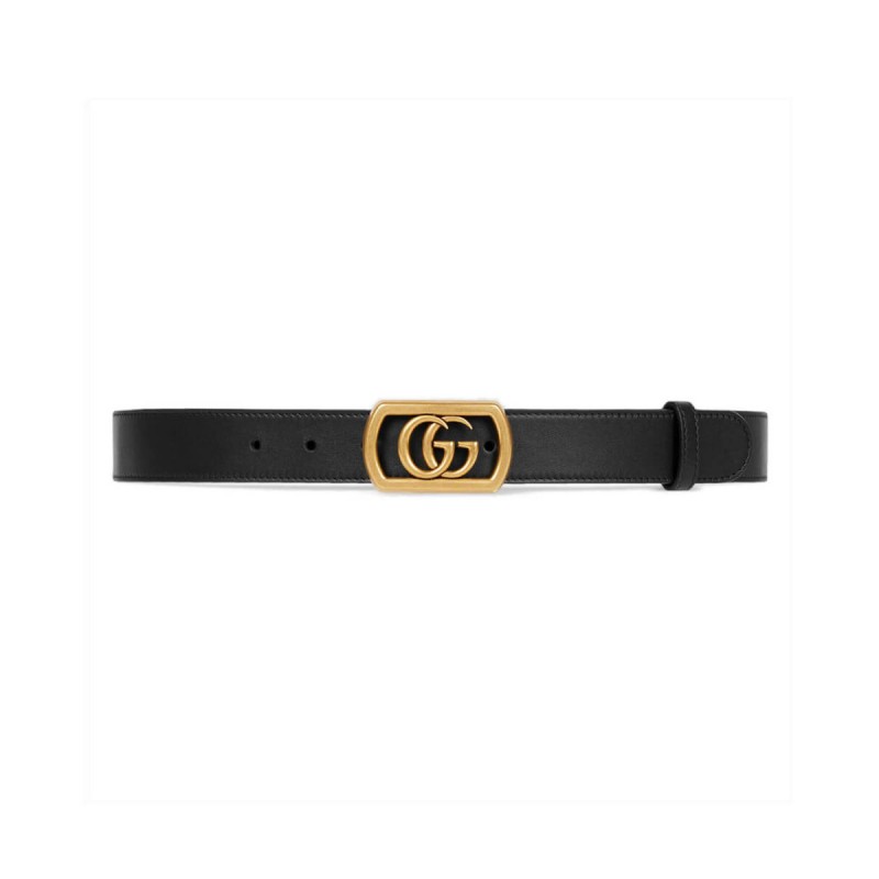 Gucci Belt With Framed Double G Buckle 575587