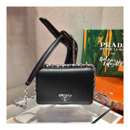 Prada Saffiano Leather Shoulder Bag 1BD032