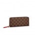 Louis Vuitton Damier Ebene Clemence Wallet N60534 N41626