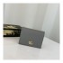 Gucci Leather Card Case Wallet 456126