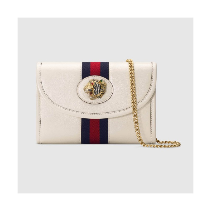 Gucci Smooth Leather Rajah Mini Bag 573797