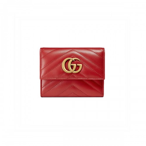 Gucci GG Marmont Matelassé Wallet 474802