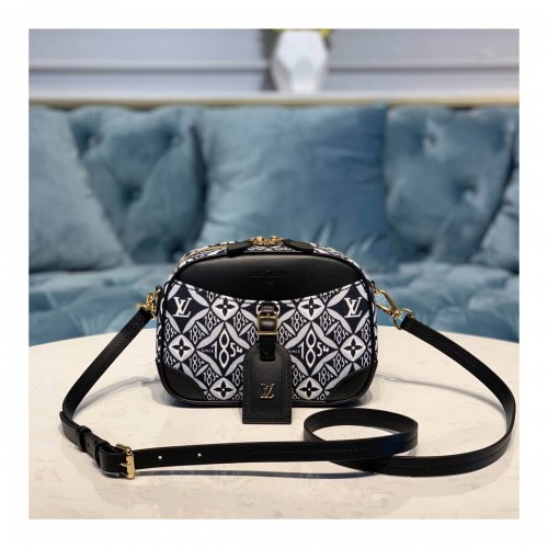 Louis Vuitton Denim Camera Bag M45528