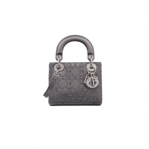 Christian Dior Rhinestones Mini Lady Dior Bag M0500