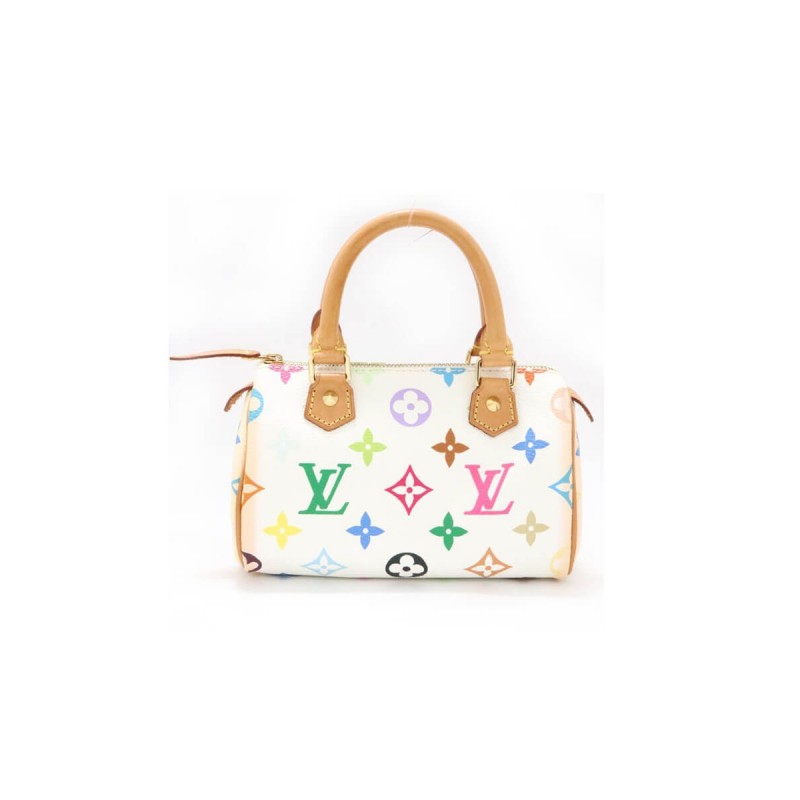 Louis Vuitton Monogram Multicolor Mano Speedy M92644 M92645