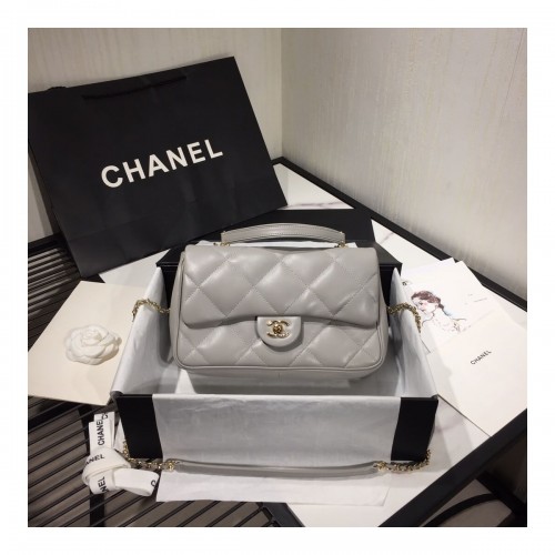 Chanel Large Flap Bag With Handle AS1115