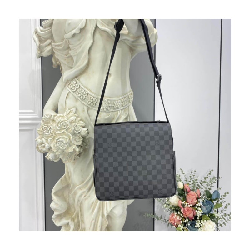 Louis Vuitton Damier Graphite Naviglio Messenger Bag N45255